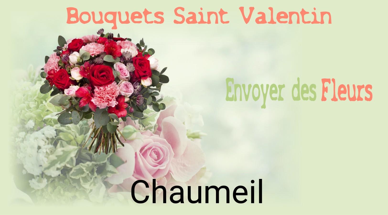 Roses de Saint-Valentin livrées à Chaumeil